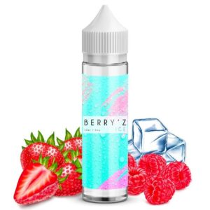 liquide d'e-cig berry'z ice fraise framboise frais