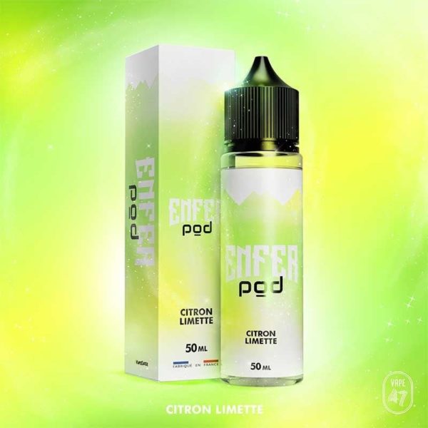 Eliquide Citron Limette - Enfer Pod - 50 ml