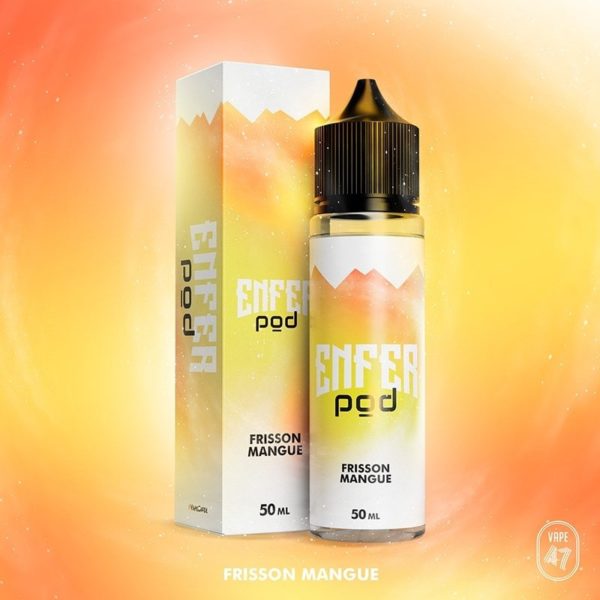 Eliquide Frisson Mangue - Enfer Pod - 50 ml