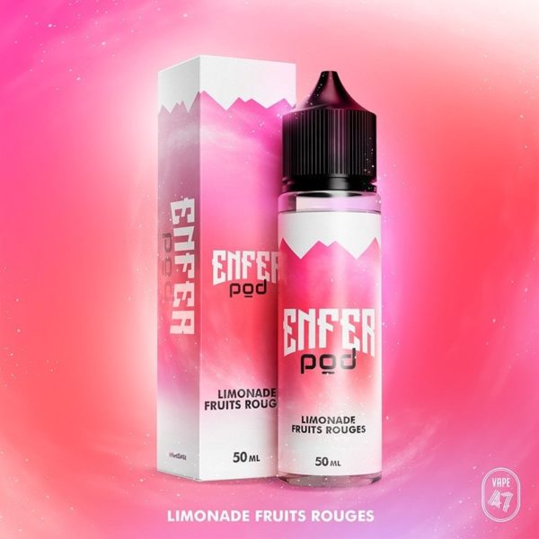 Eliquide Limonade Fruits Rouges - Enfer Pod - 50 ml