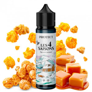 Eliquide Pop-Corn Caramel - Les 4 Saisons by Protekt - 50 ml