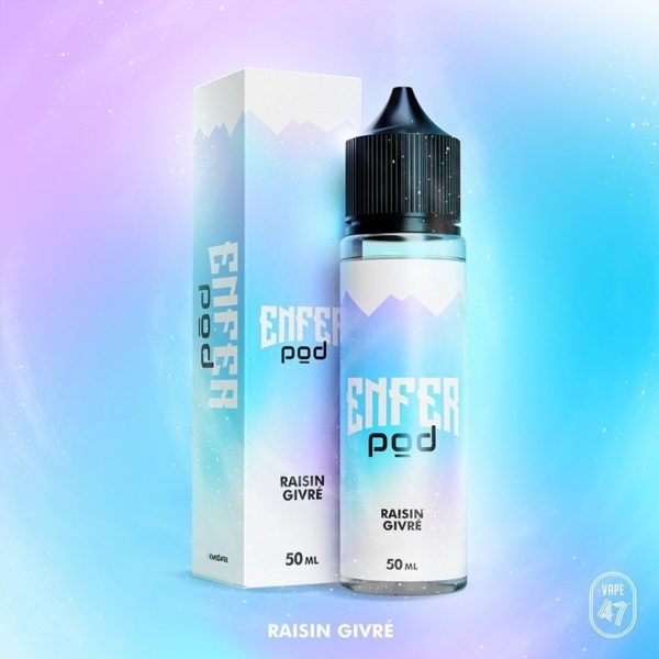 Eliquide Raisin Givré - Enfer Pod - 50 ml